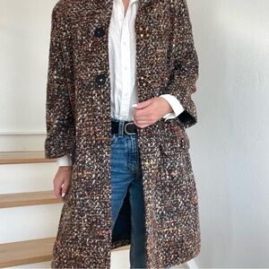 Dolce & Gabbana Multicolor Tweed Teddy Jacket